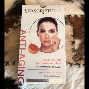 NEW UNOPENED SPASCRIPTIONS FACE MASK TREATMENT